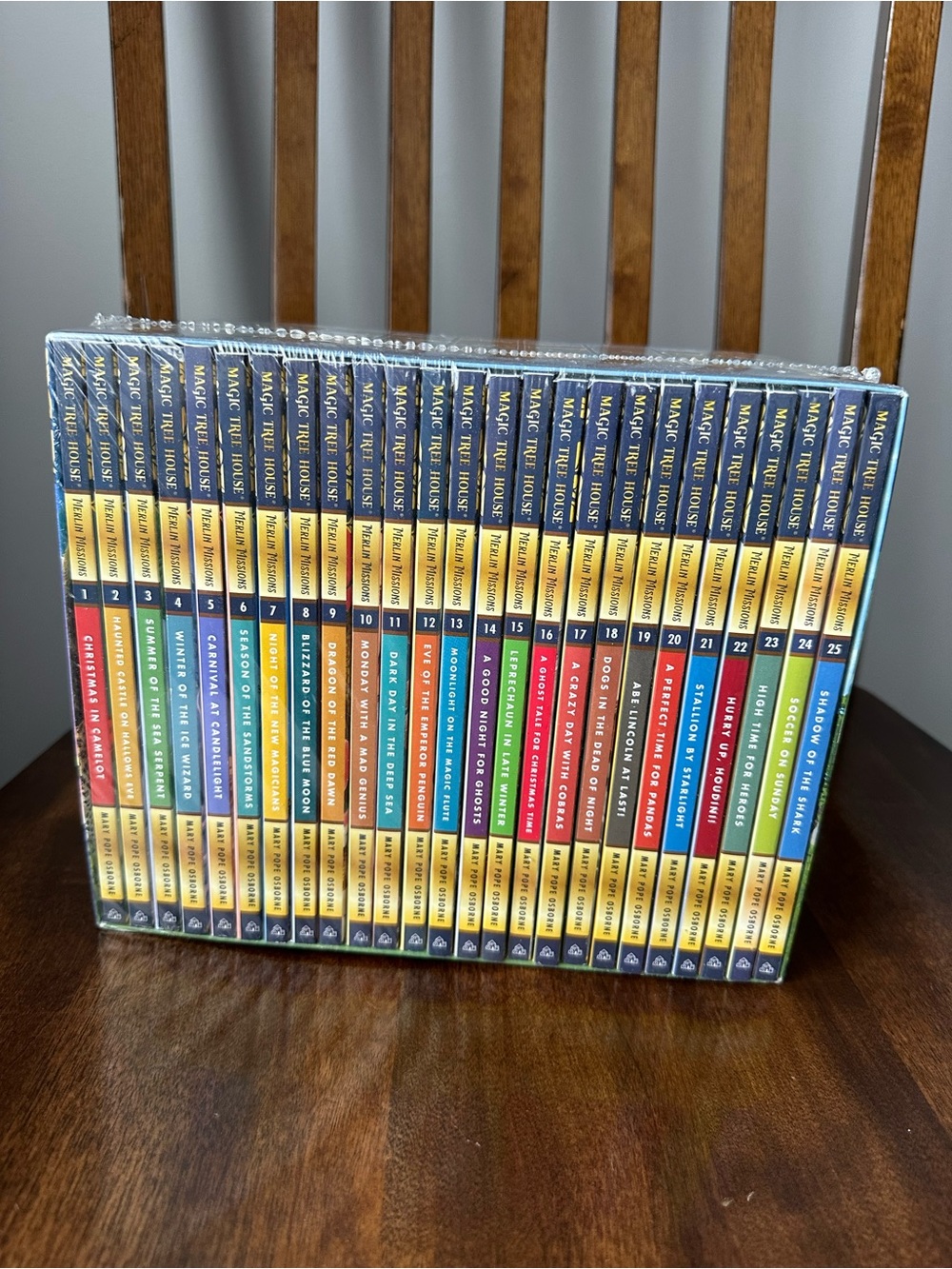Magic Tree House Merlin Missions Books 1-25 Boxed Set -- Mary Pope Osborne